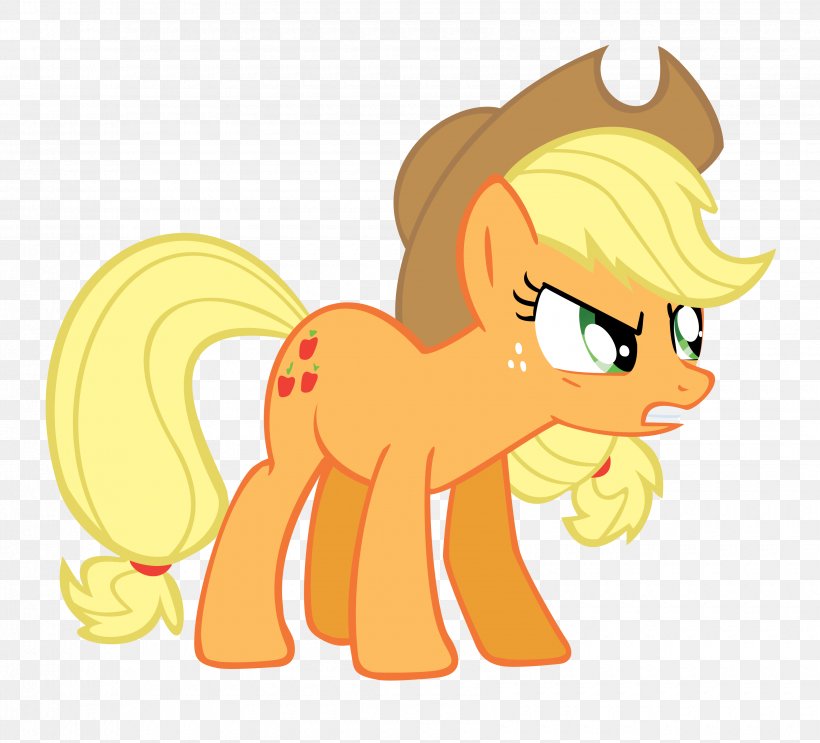 Applejack My Little Pony Rarity Twilight Sparkle, PNG, 3400x3081px, Applejack, Animal Figure, Apple, Apple Jacks, Carnivoran Download Free
