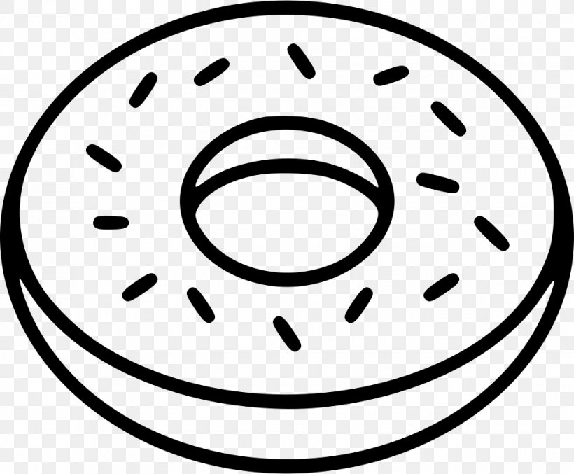 Donuts Birthday Cake Food, PNG, 980x810px, Donuts, Birthday Cake, Black And White, Cake, Dessert Download Free
