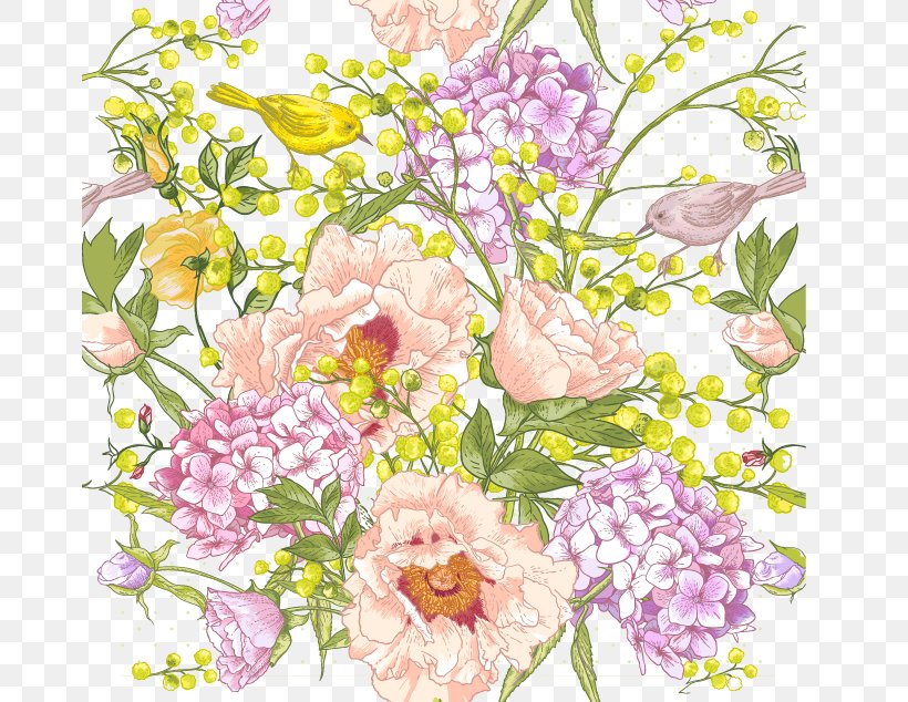 Drawing Royalty-free Art Illustration, PNG, 671x634px, Drawing, Art, Blossom, Branch, Cut Flowers Download Free