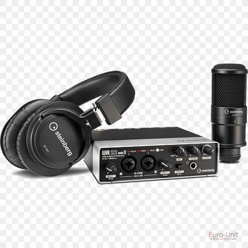Microphone Shure SM57 Steinberg UR22mkII Steinberg Cubase Audio, PNG, 900x900px, Microphone, Audio, Audio Equipment, Electronic Device, Electronics Download Free