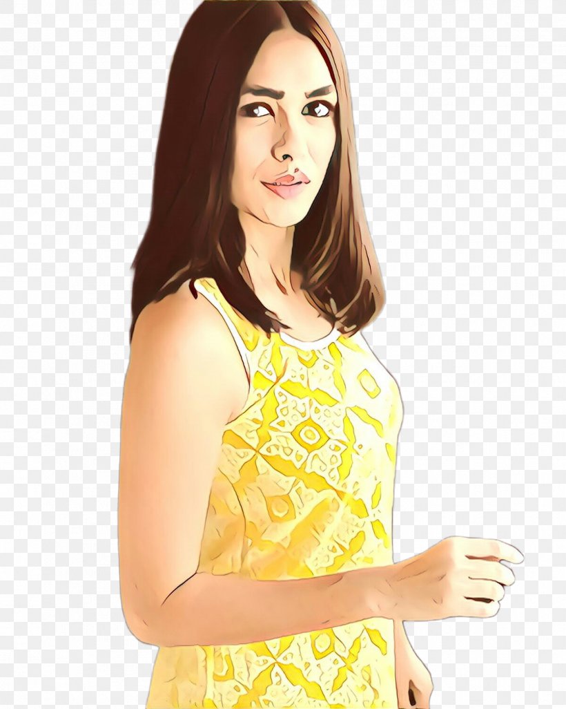 Clothing Yellow Dress Shoulder Fashion Model, PNG, 1787x2236px, Cartoon, Clothing, Day Dress, Dress, Fashion Model Download Free