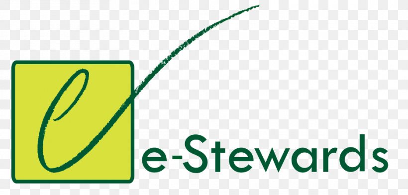 E-Stewards Logo Electronic Waste Certification Recycling, PNG, 935x447px, Estewards, Area, Brand, Certification, Electronic Waste Download Free