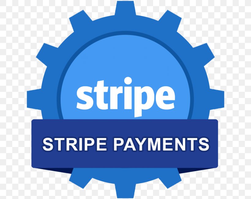 Stripe Payment Gateway Organization Logo, PNG, 650x650px, Stripe, Area, Blue, Brand, Commission Download Free