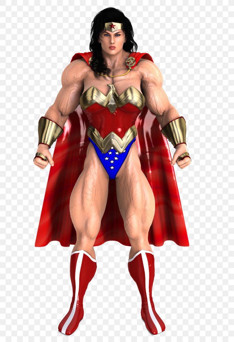 Wonder Woman Hippolyta Female Superhero, PNG, 800x1200px, Wonder Woman, Action Figure, Amazons, Bodybuilder, Costume Download Free