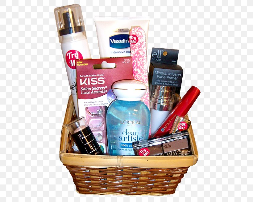 Beauty Cosmetics Food Gift Baskets Hamper, PNG, 500x657px, Beauty, Basket, Blog, Cosmetics, Elf Download Free