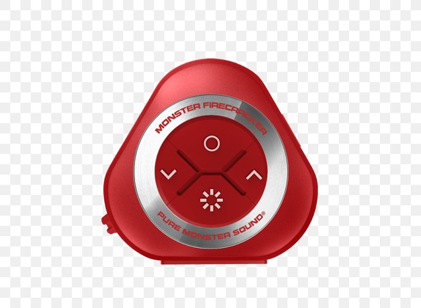 Loudspeaker Bluetooth Wireless Speaker Monster Firecracker, PNG, 600x600px, Loudspeaker, Alarm Clock, Alarm Clocks, Aptx, Bluetooth Download Free