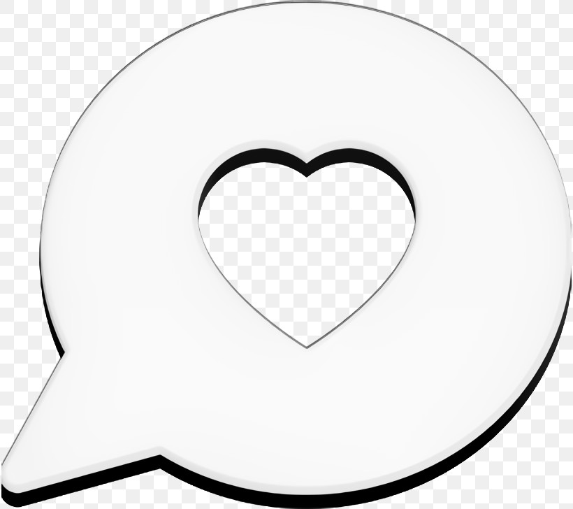 Love Message Icon Icon Heart Icon, PNG, 816x728px, Icon, Black, Black And White, Calgary, Circle Download Free