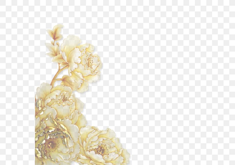 Moutan Peony Gold Floral Design Wedding Ceremony Supply, PNG, 576x576px, Moutan Peony, Beige, Ceremony, Floral Design, Floristry Download Free