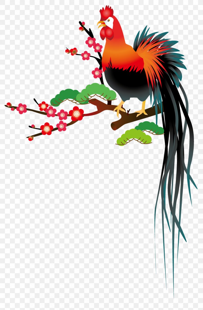 Rooster Feather Beak Clip Art, PNG, 942x1434px, Rooster, Art, Beak, Bird, Branch Download Free