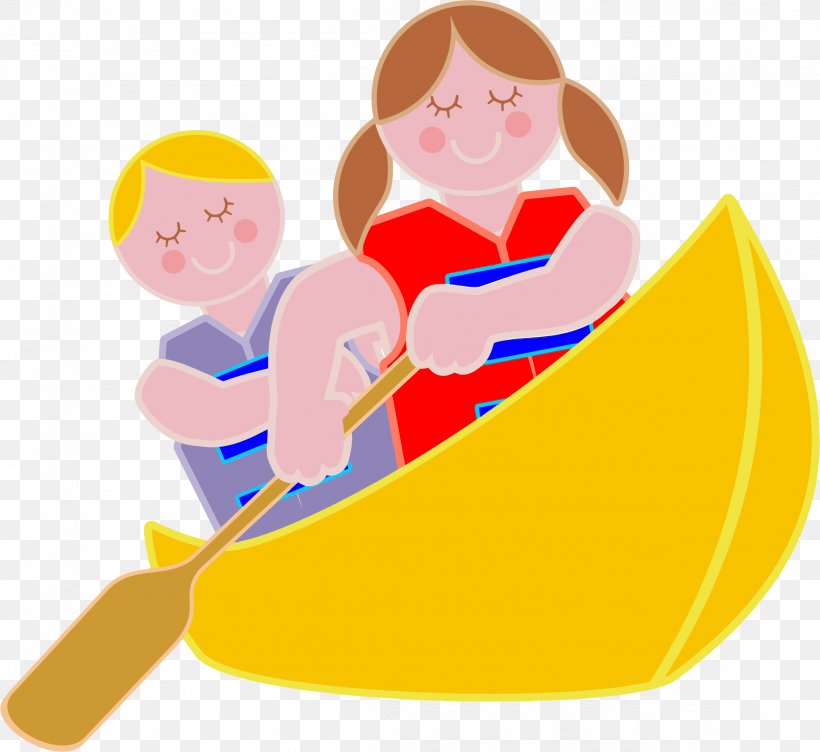 Canoe Cartoon, PNG, 2323x2133px, Canoe, Canoe Sprint, Cartoon, Child, Fun Download Free