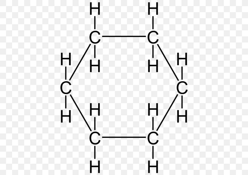 Cyclohexane Conformation Structural Formula Lewis Structure Molecule, PNG, 440x577px, Cyclohexane, Area, Black And White, Chemical Bond, Chemical Compound Download Free