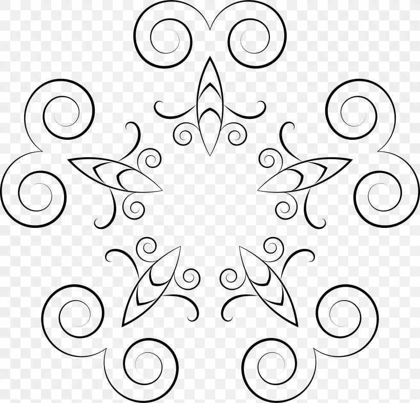 Floral Design Clip Art, PNG, 2400x2306px, Floral Design, Area, Art, Black, Black And White Download Free