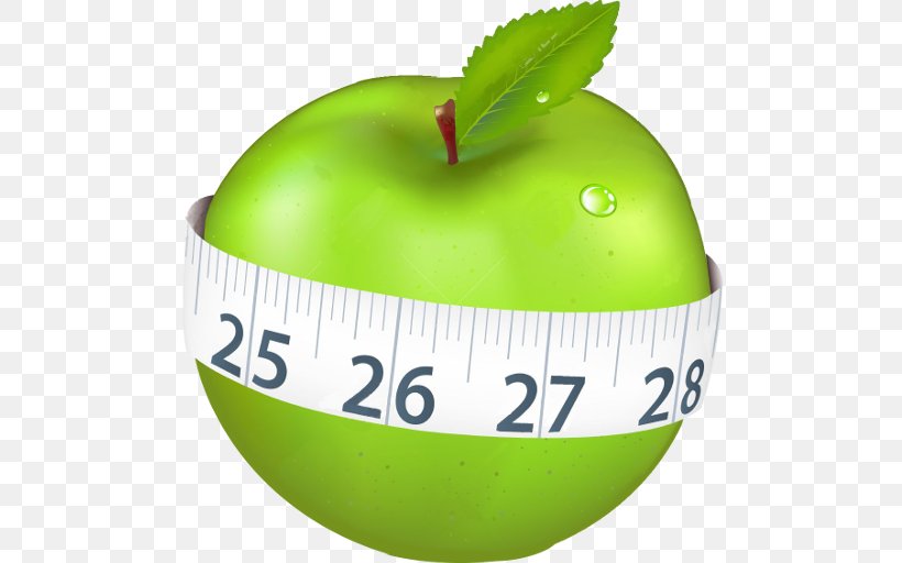 Granny Smith Measurement Apple Tape Measures Clip Art, PNG, 512x512px, Granny Smith, Apple, Diet Food, Food, Fruit Download Free
