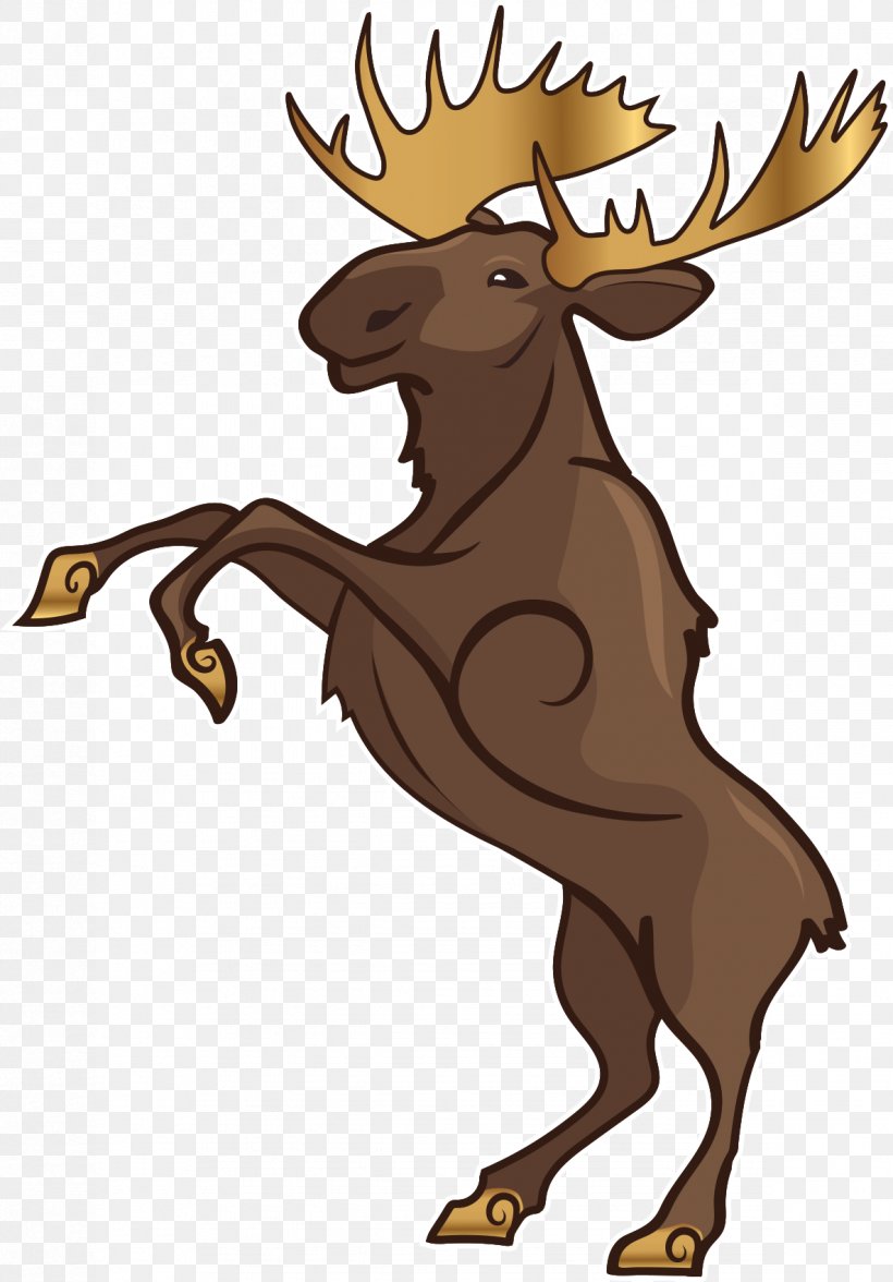 Moose Elk Antler Terrestrial Animal Clip Art, PNG, 1185x1700px, Moose, Animal, Animal Figure, Antler, Deer Download Free