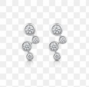 Diamond - Earring Diamond Jewellery Gemstone PNG