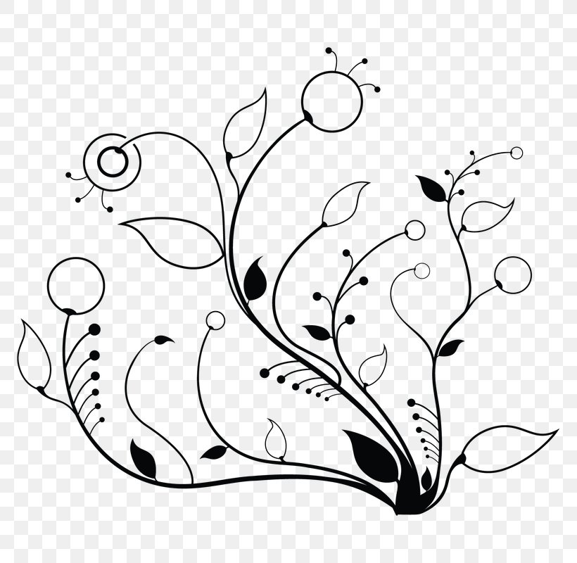 Flower Black And White Drawing Clip Art, PNG, 799x800px, Watercolor, Cartoon, Flower, Frame, Heart Download Free