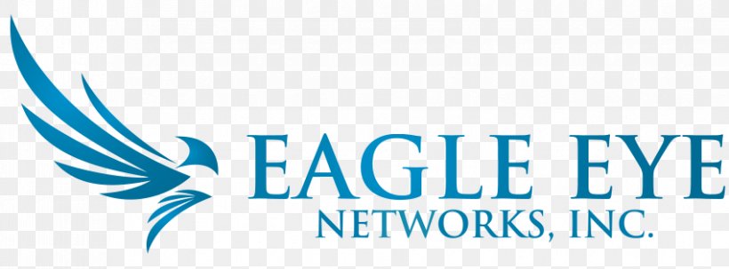 Logo Eagle Eye Networks Image Brand Design, PNG, 851x315px, Logo, Area, Banner, Blue, Brand Download Free