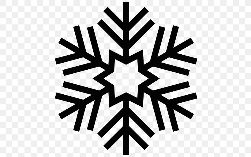 Snowflake Christmas, PNG, 514x514px, Snowflake, Black And White, Christmas, Christmas Tree, Crystal Download Free