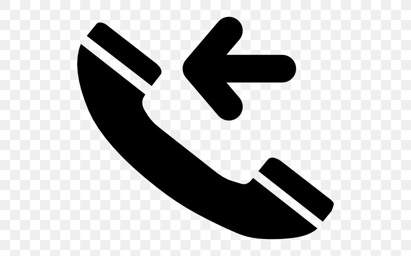 Telephone Call Handset Mobile Phones, PNG, 512x512px, Telephone Call, Black And White, Brand, Finger, Hand Download Free