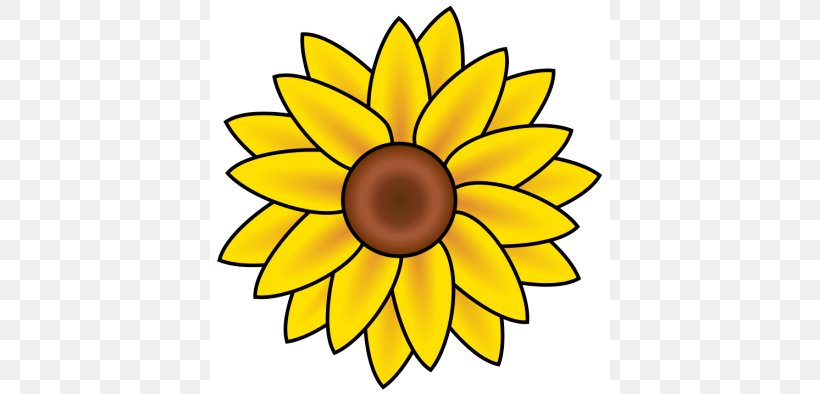 Common Sunflower Clip Art, PNG, 400x394px, Common Sunflower, Art, Cut Flowers, Flower, Flowering Plant Download Free