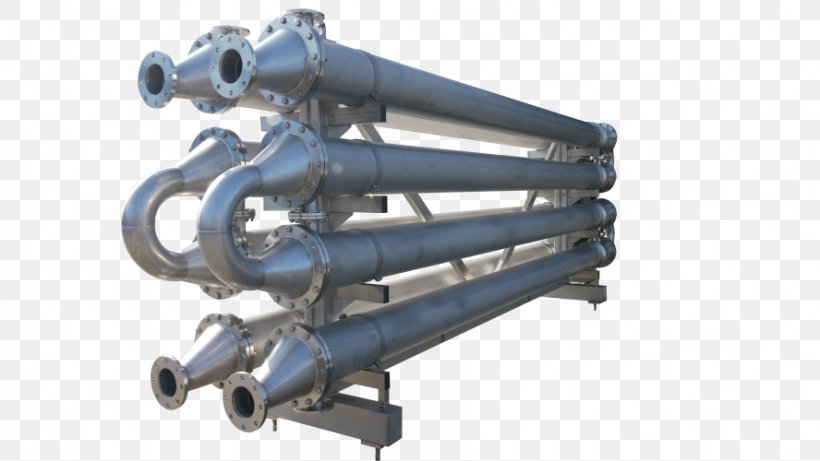 Pipe Shell And Tube Heat Exchanger Surface Condenser, PNG, 888x500px, Pipe, Air Preheater, Aircooled Engine, Condenser, Cylinder Download Free