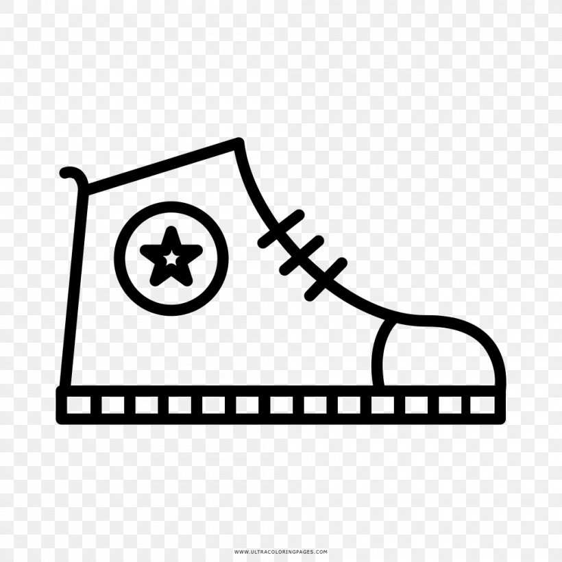 Shoe Drawing Coloring Book Child Creativity, PNG, 1000x1000px, Shoe, Adult, Area, Black, Black And White Download Free