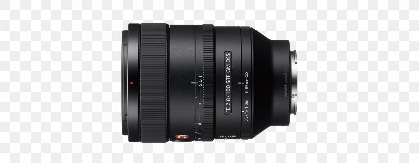 Sony FE 100mm F2.8 STF GM OSS Sony E-mount Camera Lens Sony FE Telephoto 85mm F/1.8, PNG, 2028x792px, Sony Emount, Camera, Camera Accessory, Camera Lens, Cameras Optics Download Free