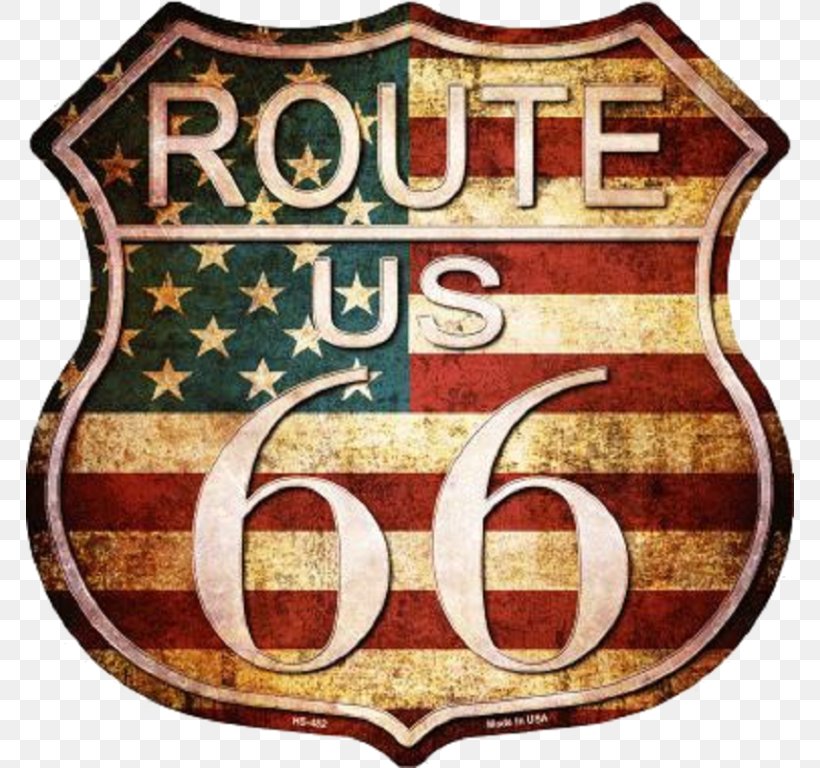 U.S. Route 66 In Oklahoma Vintage Clothing Galena Highway Shield, PNG, 768x768px, Us Route 66, Brand, Decal, Galena, Highway Download Free