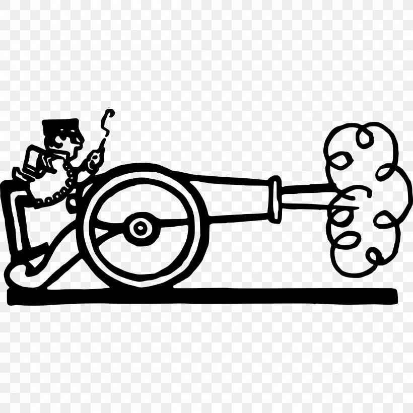 Cannon Clip Art, PNG, 2400x2400px, Cannon, American Civil War, Area, Black And White, Blog Download Free