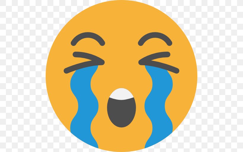 Emoticon Face With Tears Of Joy Emoji Smiley, PNG, 512x512px, Emoticon, Crying, Emoji, Face With Tears Of Joy Emoji, Internet Forum Download Free