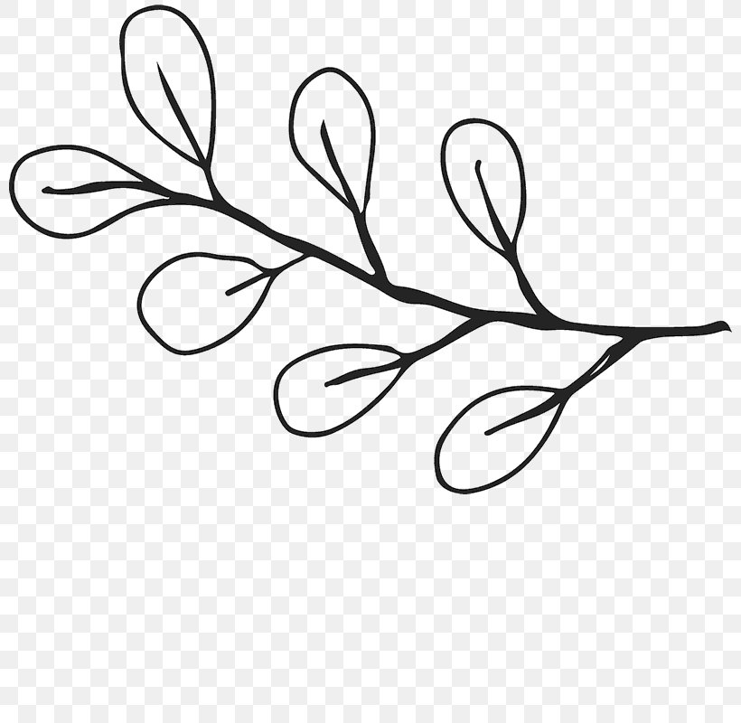 Leaf Branch Flower Rubber Stamp Plant Stem, PNG, 800x800px, Leaf, Artwork, Black, Black And White, Branch Download Free