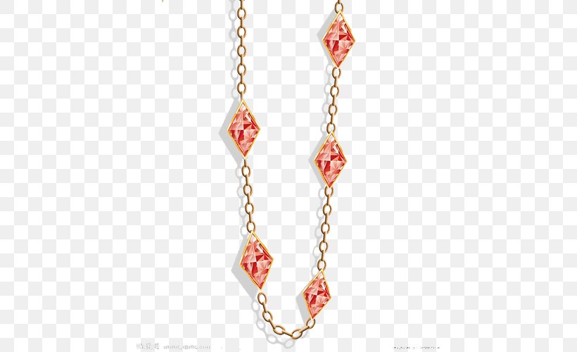 Necklace Ruby Gemstone, PNG, 500x500px, Necklace, Body Jewelry, Brooch, Chain, Designer Download Free