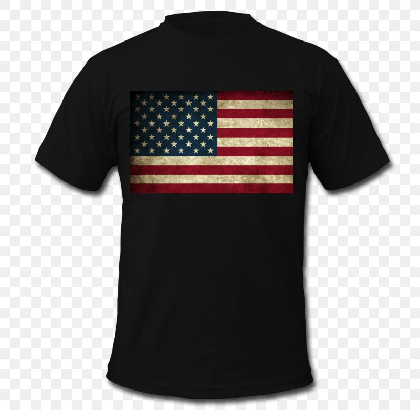 Printed T-shirt Hoodie United States, PNG, 800x800px, Tshirt, Active Shirt, Brand, Clothing, Flag Download Free