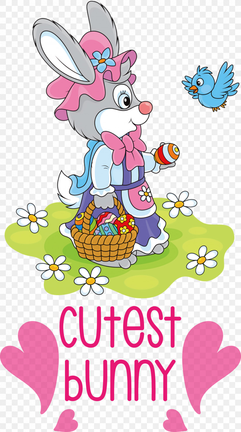 Cutest Bunny Bunny Easter Day, PNG, 1673x3000px, Cutest Bunny, Bugs Bunny, Bunny, Cartoon, Drawing Download Free