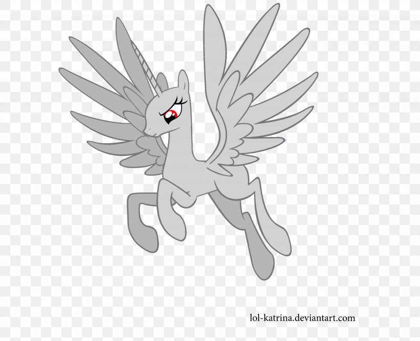 Princess Celestia Twilight Sparkle Pony Princess Cadance Rainbow Dash, PNG, 3000x2441px, Princess Celestia, Art, Bird, Black And White, Carnivoran Download Free