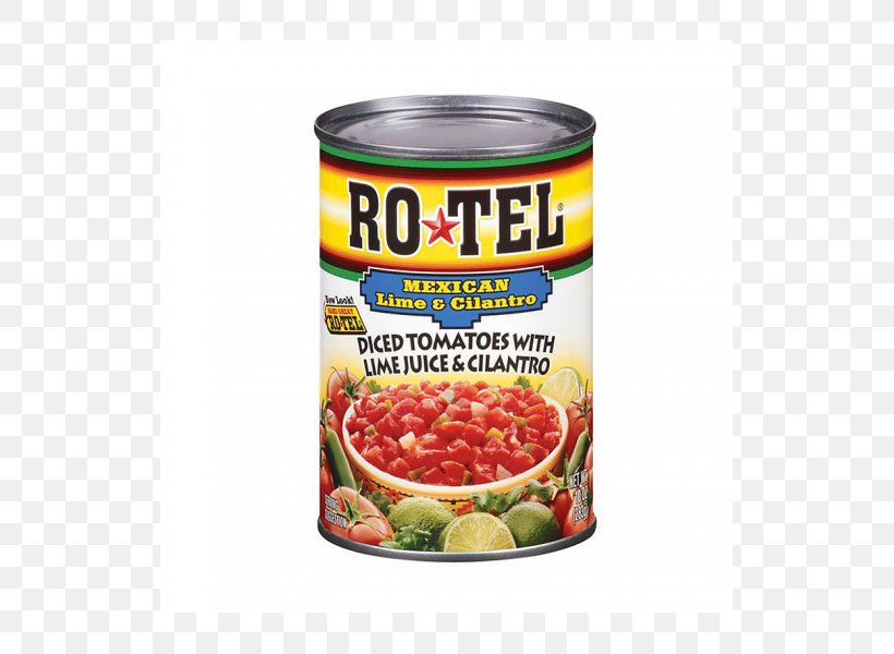 Chile Con Queso Ro-Tel Chili Pepper Mexican Cuisine Tomato, PNG, 525x600px, Chile Con Queso, Canning, Chili Pepper, Condiment, Convenience Food Download Free