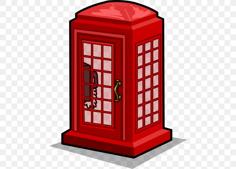 Telephone Booth Red Telephone Box Clip Art Telephony, PNG, 480x588px, Telephone Booth, Call Box, Club Penguin Entertainment Inc, Outdoor Structure, Payphone Download Free