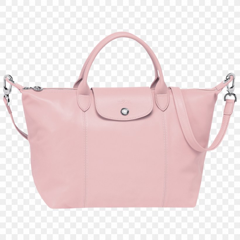Tote Bag Leather Longchamp Le Pliage Cuir Medium Handbag, Blush, Women's, PNG, 950x950px, Tote Bag, Bag, Beige, Braces, Fashion Accessory Download Free