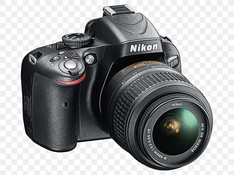 Nikon D5100 Digital SLR Nikon AF-S DX Nikkor 35mm F/1.8G Camera, PNG, 1600x1200px, Nikon D5100, Active Pixel Sensor, Autofocus, Camera, Camera Accessory Download Free