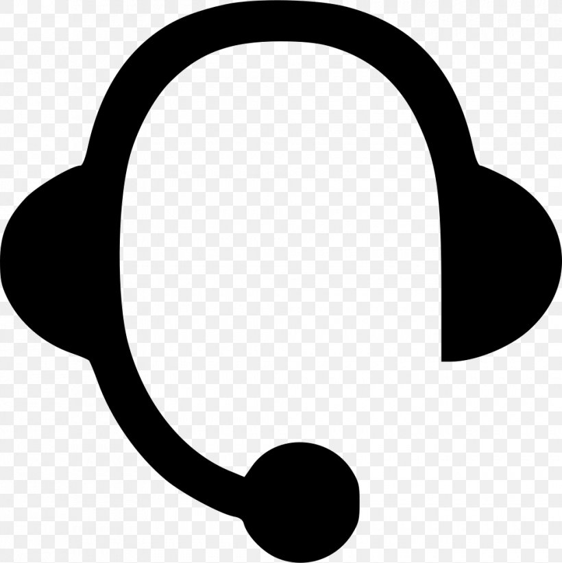 Headset Headphones Clip Art, PNG, 980x982px, Headset, Audio, Black, Black And White, Body Jewelry Download Free