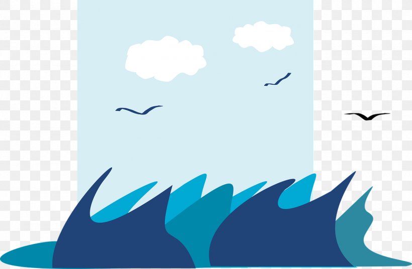 Illustration Sea Ocean Image Wind Wave, PNG, 1280x837px, Sea, Aqua, Azure, Bird, Blue Download Free