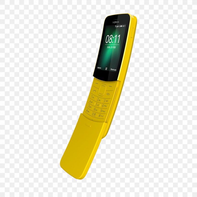 Nokia 8110 4G Nokia 3 Mobile World Congress, PNG, 3000x3000px, Nokia 8110, Communication Device, Electronics Accessory, Gadget, Hardware Download Free