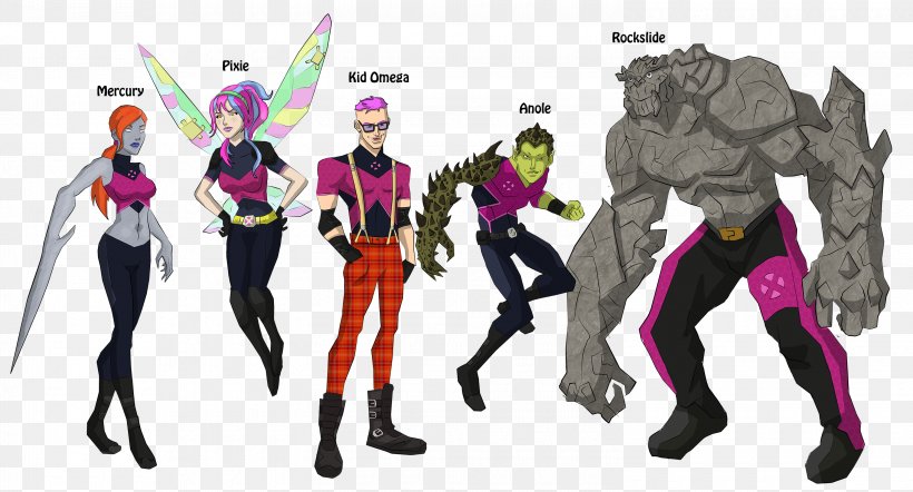 Quentin Quire Professor X Anole Rockslide Mercury, PNG, 3000x1620px, Quentin Quire, Action Figure, Anole, Costume, Deviantart Download Free