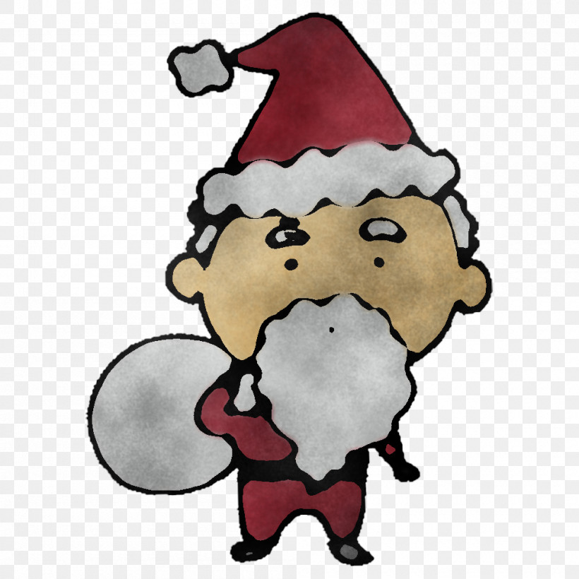 Santa Claus, PNG, 1000x1000px, Santa Claus, Cartoon, Christmas Day, Christmas Decoration, Christmas Gift Download Free