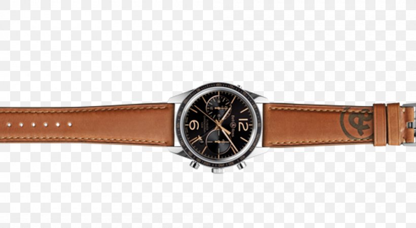 Watch Strap Flyback Chronograph, PNG, 1000x549px, Watch Strap, Bell Ross, Brown, Clothing Accessories, Flyback Chronograph Download Free