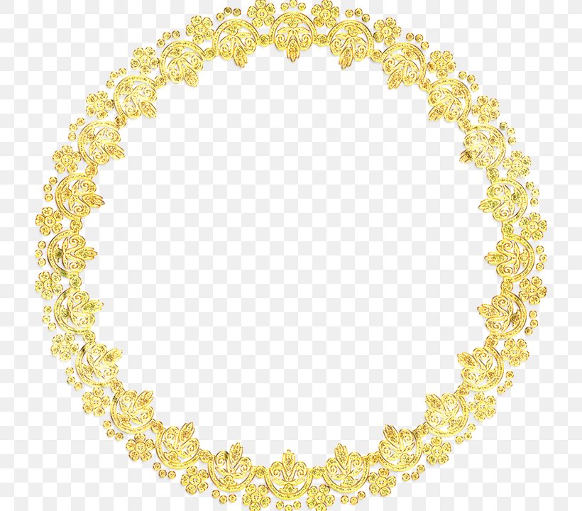 Background Flower Frame, PNG, 720x720px, Picture Frames, Body Jewelry, Flower Frame, Jewellery, Yellow Download Free