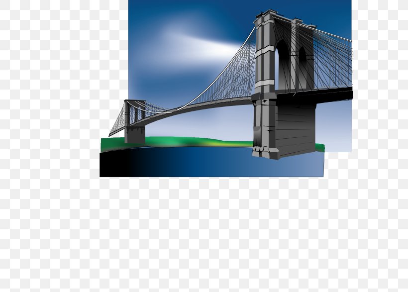 Brooklyn Bridge Clip Art, PNG, 600x587px, Brooklyn Bridge, Bridge, Brooklyn, Drawing, Fixed Link Download Free