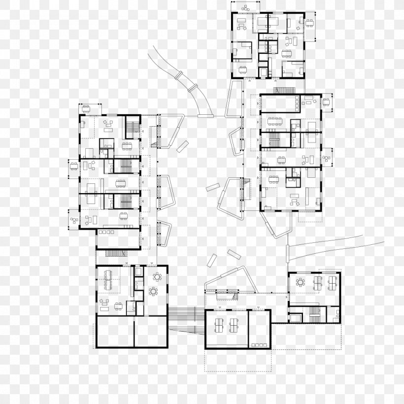 Floor Plan Architecture Technical Drawing, PNG, 1000x1000px, Floor Plan, Architecture, Area, Artwork, Black And White Download Free