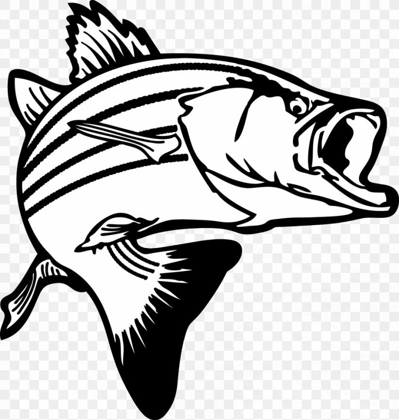 Largemouth Bass Bass Fishing Clip Art, PNG, 940x989px, Bass, Art, Artwork, Bass Fishing, Black And White Download Free