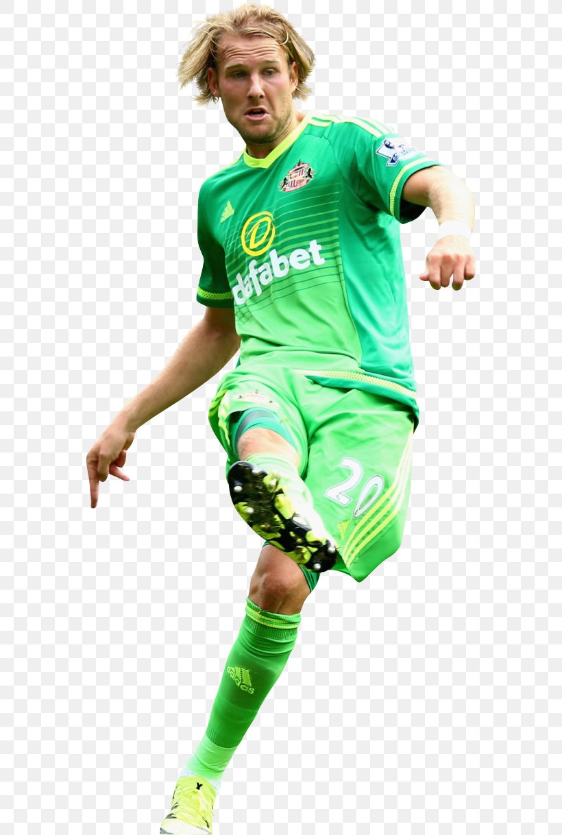 Ola Toivonen Football Player Sunderland A.F.C. Jersey, PNG, 569x1218px, Football, Ball, Clothing, Com, Football Player Download Free